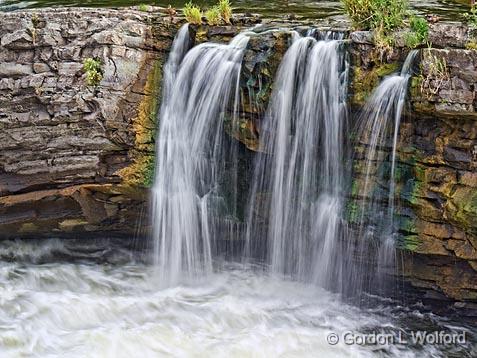 Hog's Back_13960.jpg - Hog's Back is where the Rideau Canal is separated from the Rideau River.The photo shows one of the small side falls in the weir channel north of the main falls.Photographed at Hog's Back Park in Ottawa, Ontario, Canada.